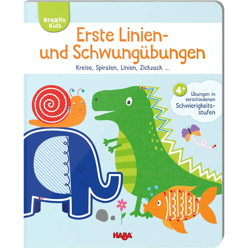 Kreativ Kids - Erste Linien- und Schwungübungen Non-fiction