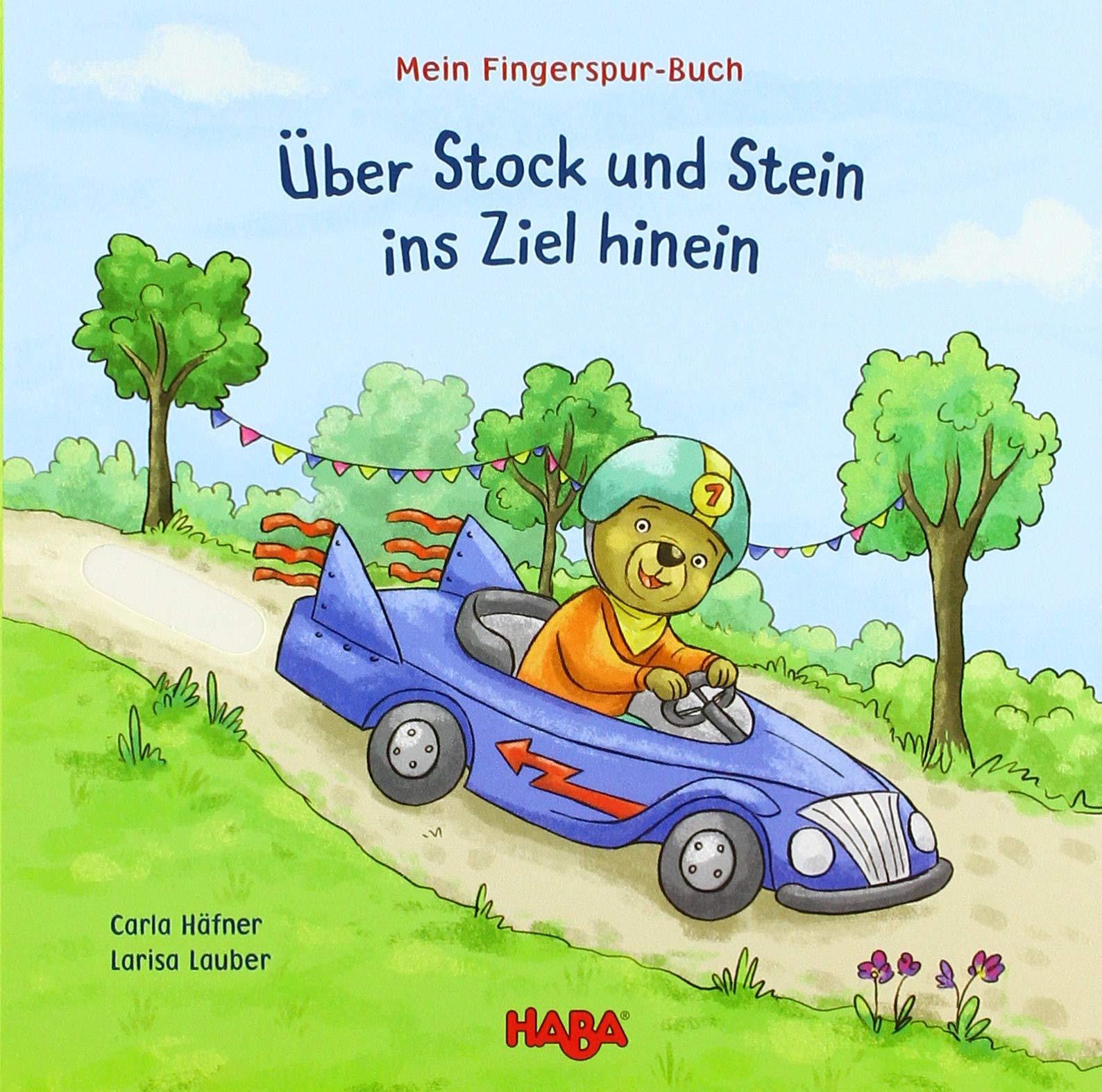 Mein Fingerspur-Buch - Über Stock und Stein ins Ziel hinein book