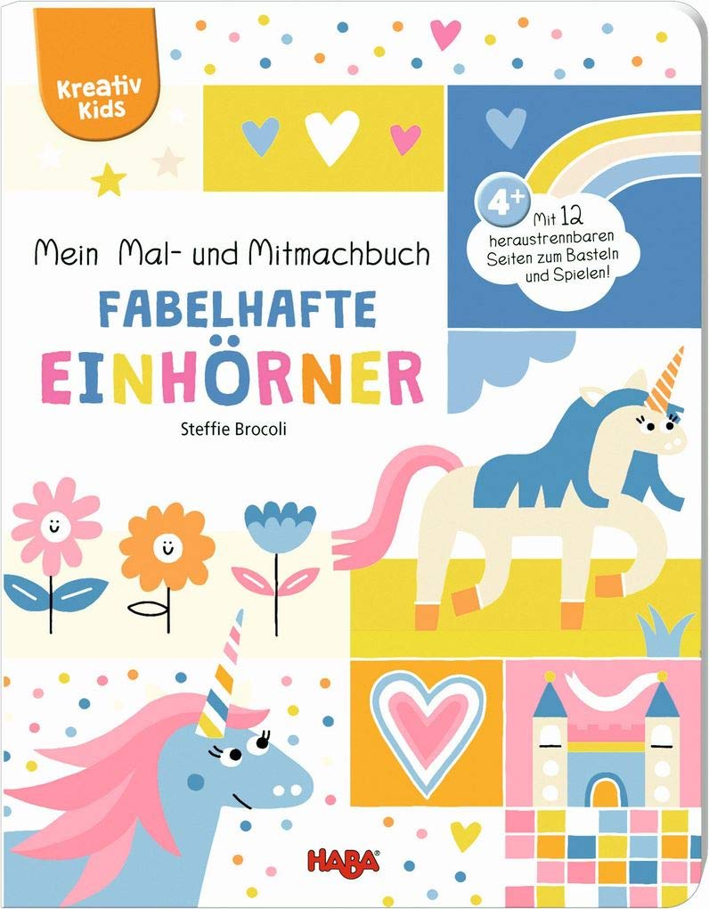 Mein Mal- und Mitmachbuch - Fabelhafte Einhörner Tiptoi & Games