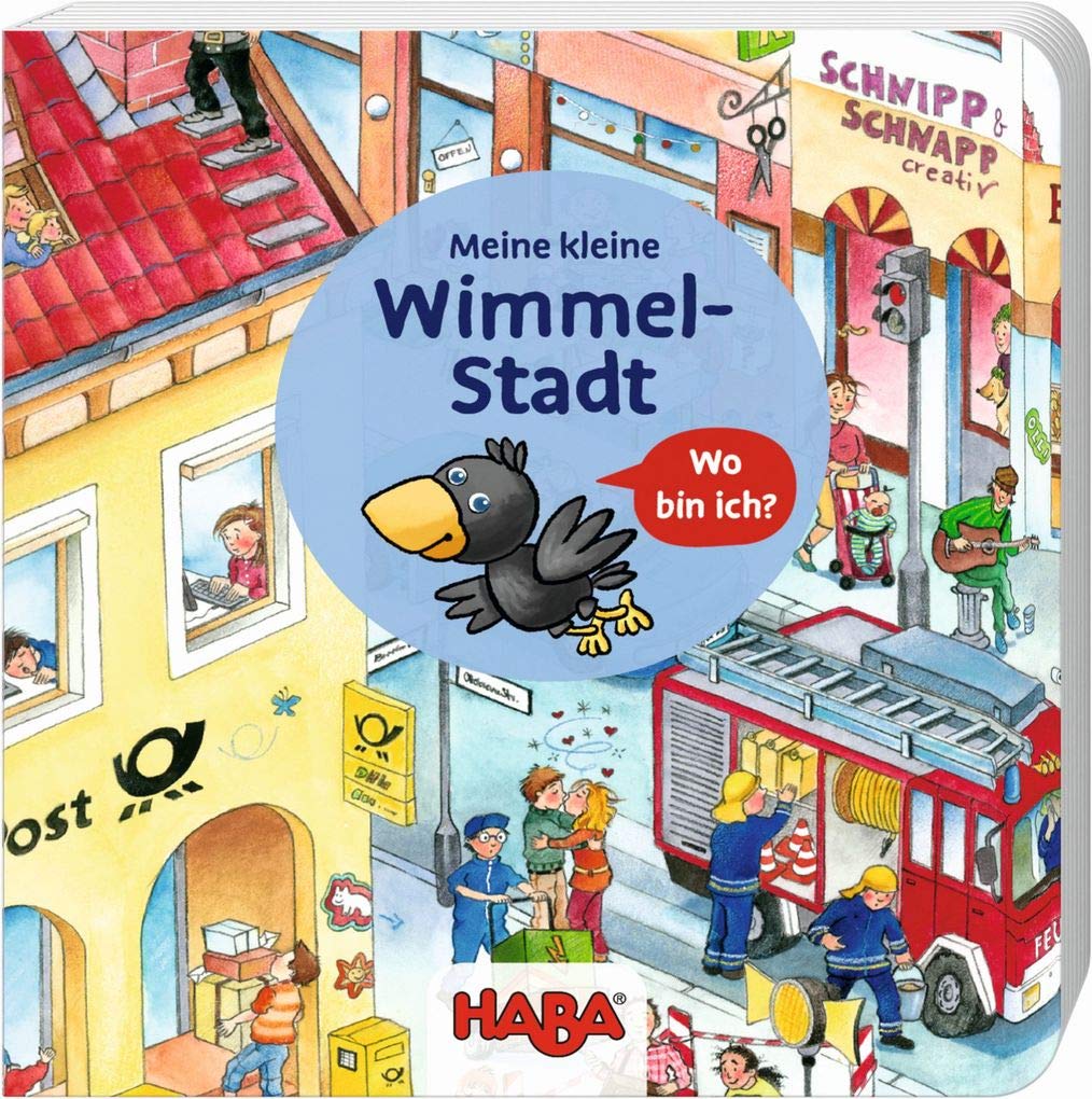 Meine kleine Wimmel-Stadt (HABA Wimmelbücher) Tiptoi & Games