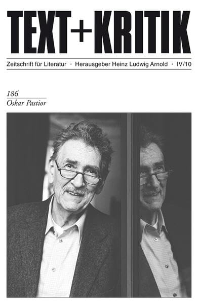 Oskar Pastior (TEXT+KRITIK) Contemporary literature