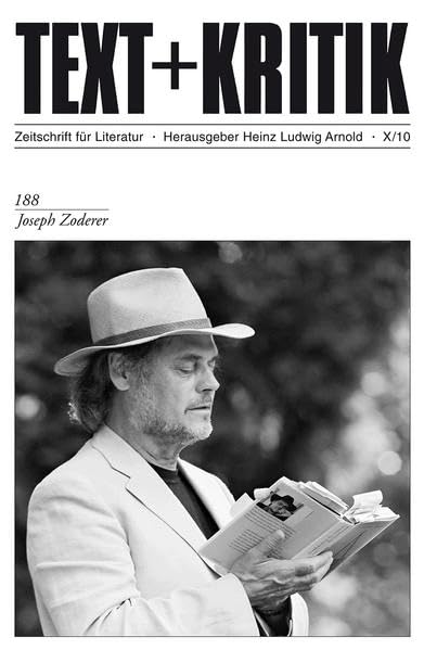 Product Image: Joseph Zoderer (TEXT+KRITIK)