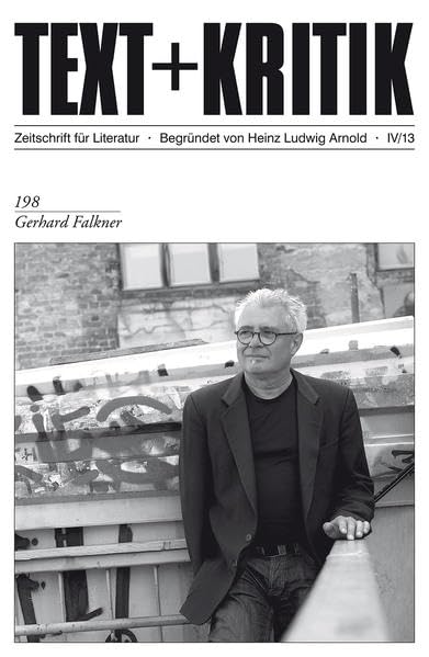 Gerhard Falkner (TEXT+KRITIK) Contemporary literature