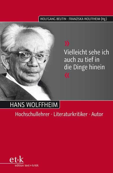 "Vielleicht sehe ich auch zu tief in die Dinge hinein" Contemporary literature
