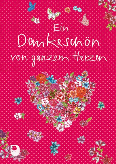 Ein Dankeschön von ganzem Herzen Lifestyle