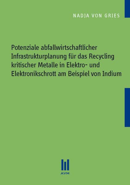 Potenziale abfallwirtschaftlicher Infrastrukturplanung für das Recycling kritischer Metalle in Elektro- und Elektronikschrott am Beispiel von Indium book