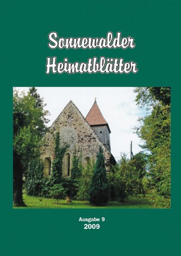 Sonnewalder Heimatblätter: Ausgabe 9 2009 Books