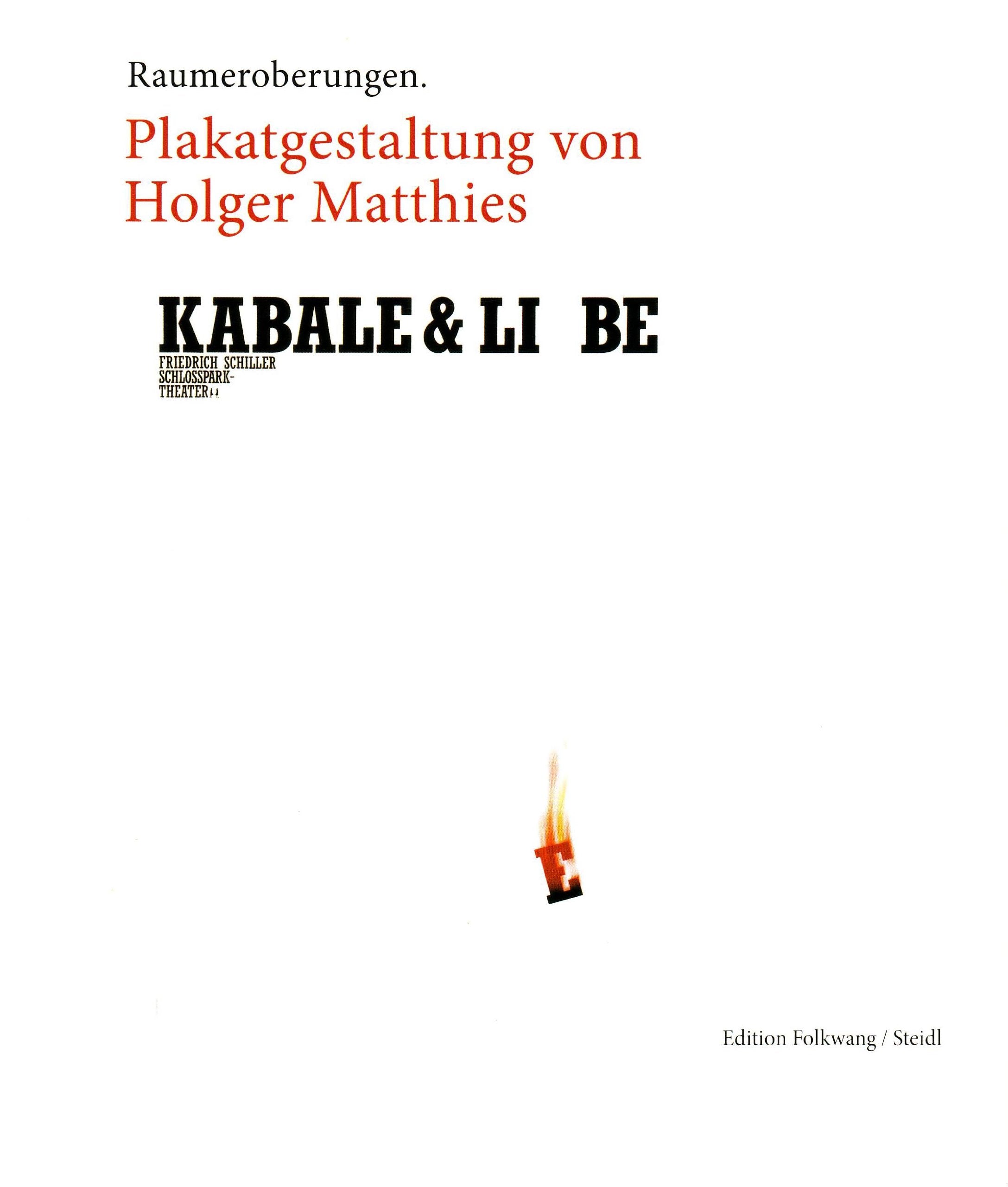 Plakatgestaltung Holger Matthies: Raumeroberungen Film, Art & Culture