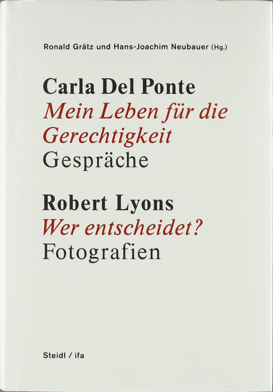 Product Image: Carla Del Ponte. Lyons, Robert