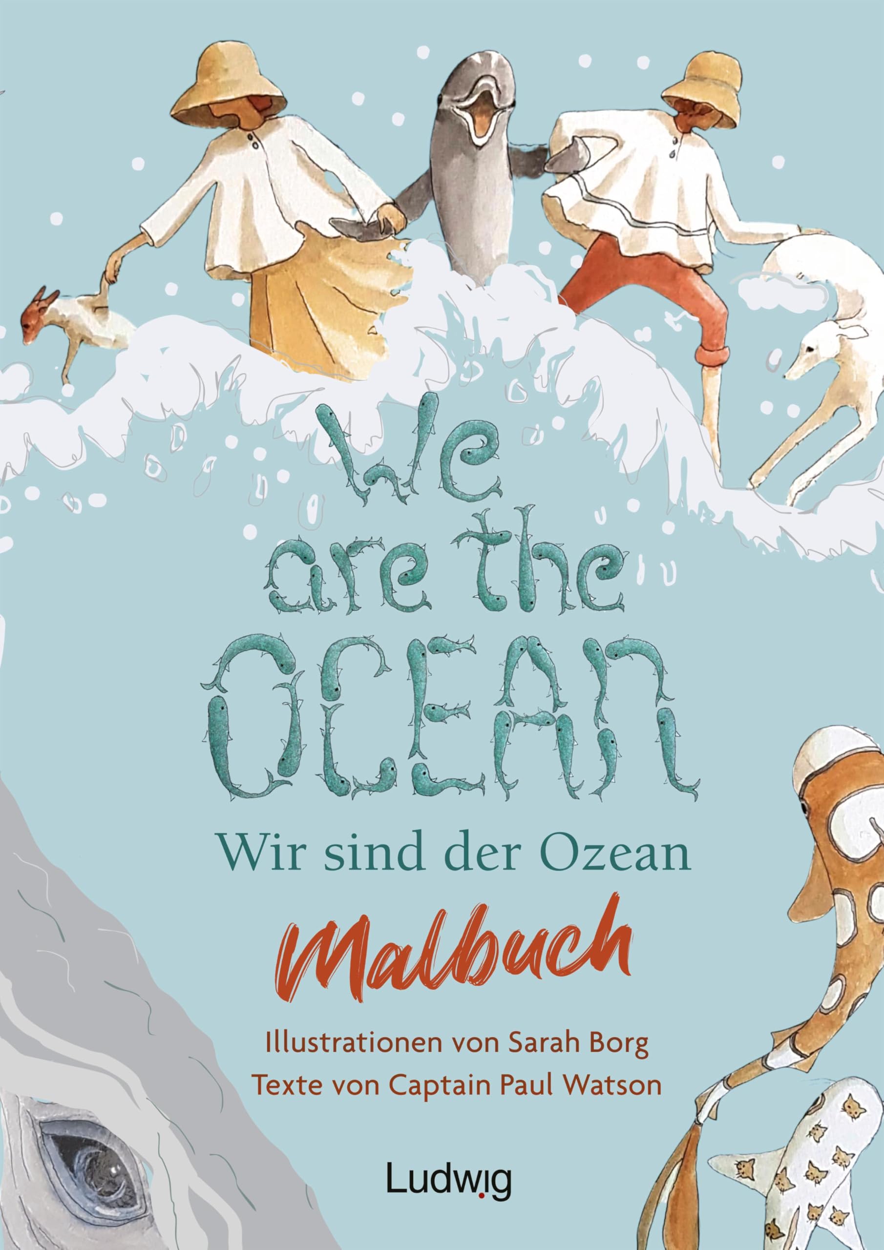 We are the Ocean – Wir sind der Ozean – Malbuch für Kinder Social Sciences