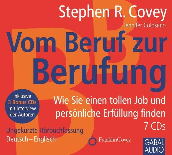 Product Image: Vom Beruf zur Berufung