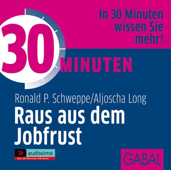30 Minuten Raus aus dem Jobfrust Business, Finance & Career