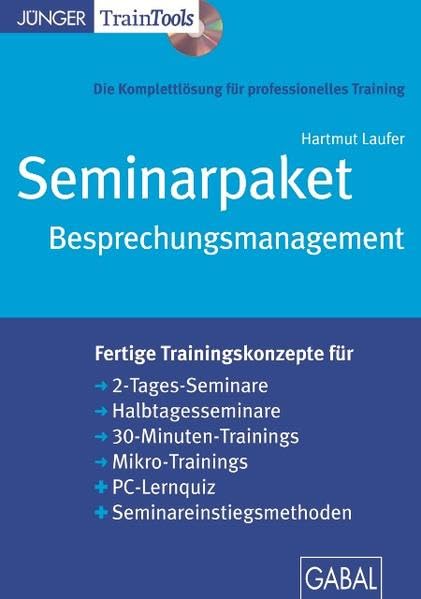 Seminarpaket Besprechungsmanagement: Die Komplettlösung für professionelles Training (CD-ROM) Business, Finance & Career