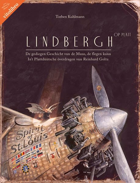 Lindbergh op Platt: De gediegen Geschicht vun de Muus, de flegen kunn Manga