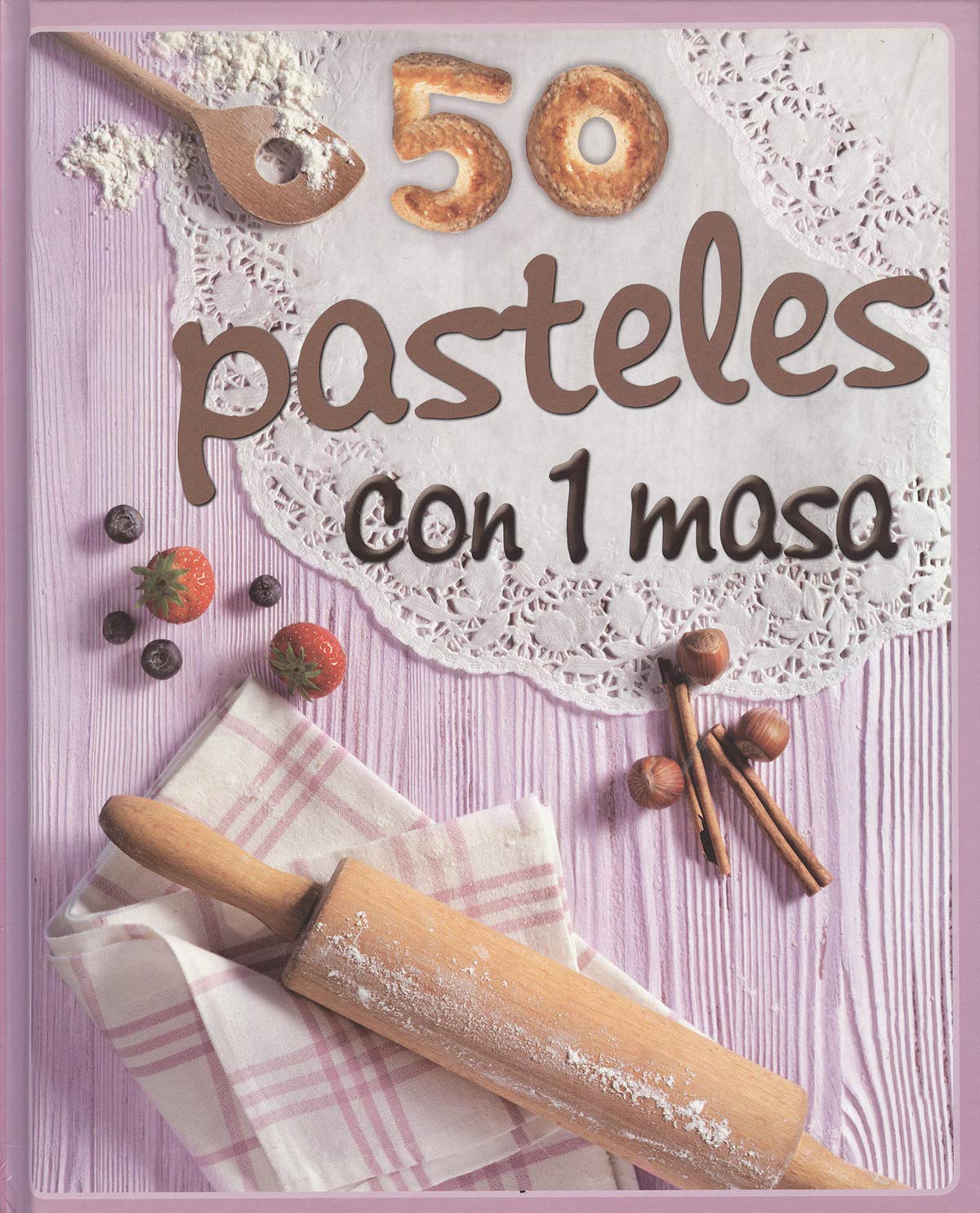 50 pasteles avec 1 masa (édition espagnole) book
