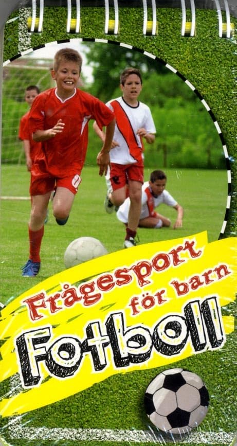 Frågesport för barn : fotboll Books
