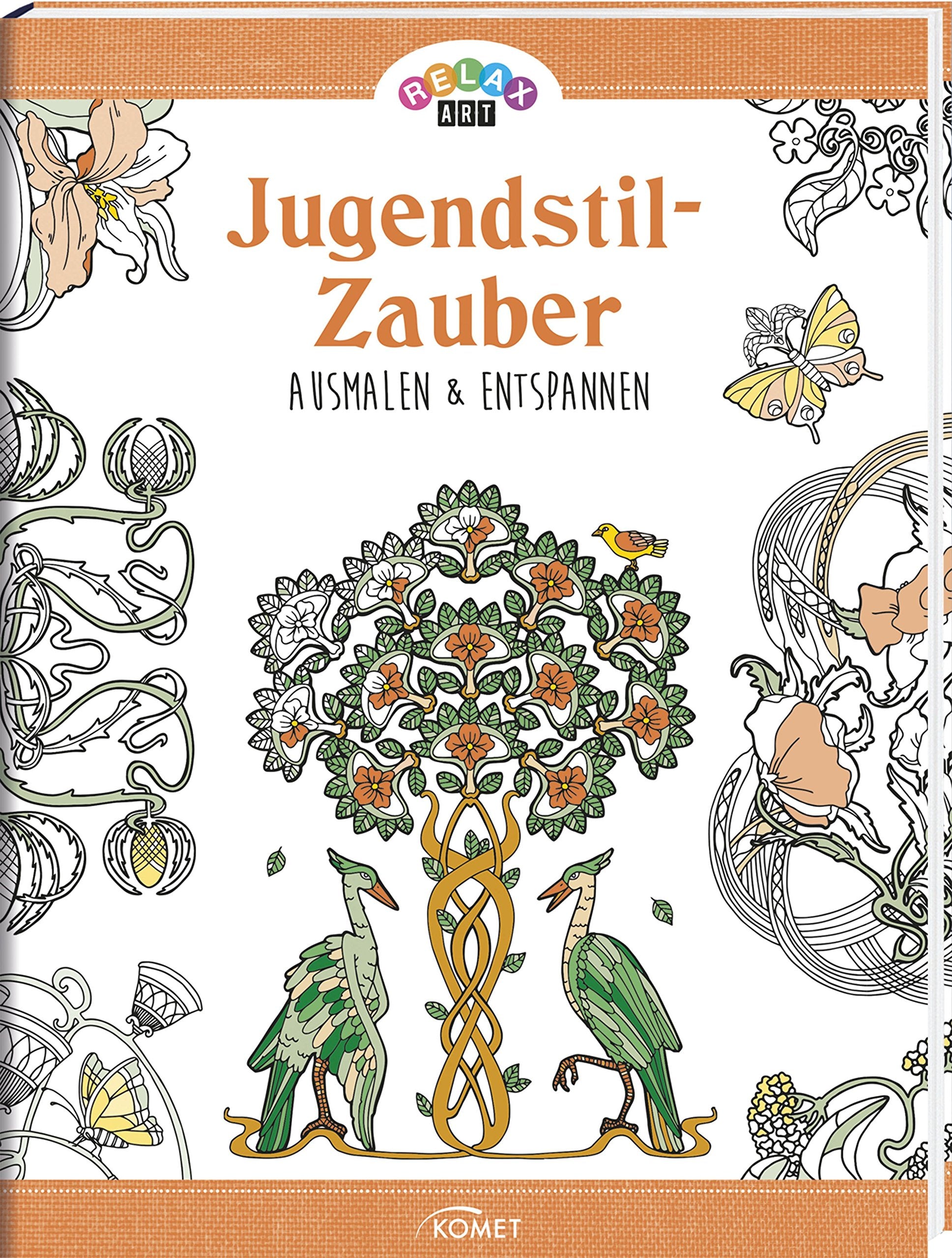 Relax Art: Jugendstil-Zauber: Ausmalen & entspannen Business, Finance & Career
