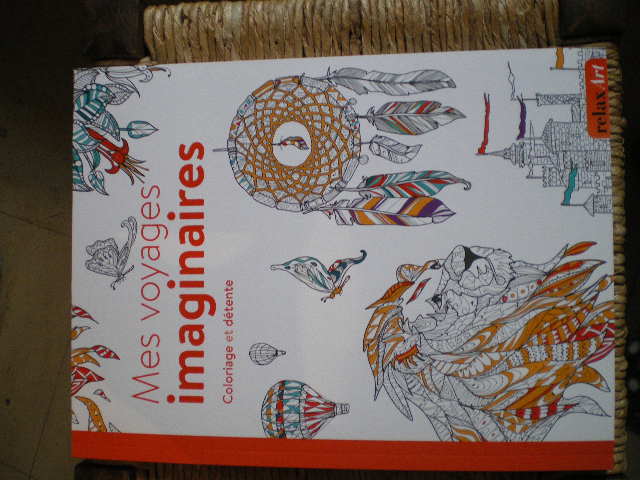 My imaginary journey: Colour in & relax Books