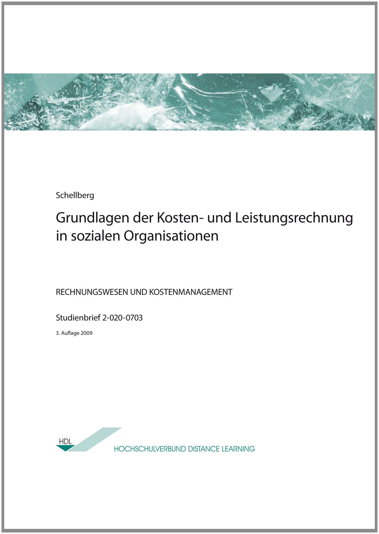 Grundlagen der Kosten- und Leistungsrechnung in sozialen Organisationen Law