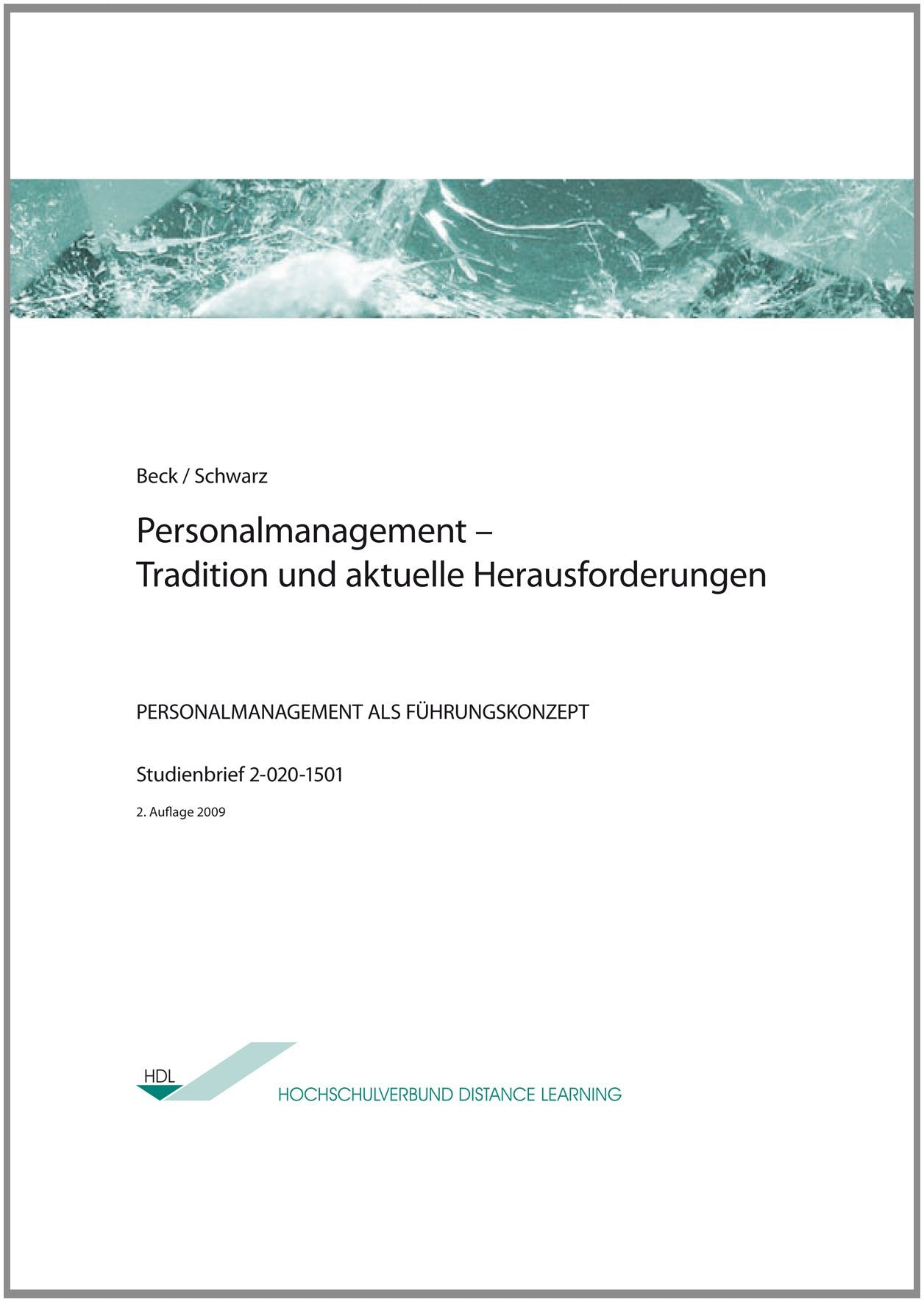 Personalmanagement – Tradition und aktuelle Herausforderungen Law