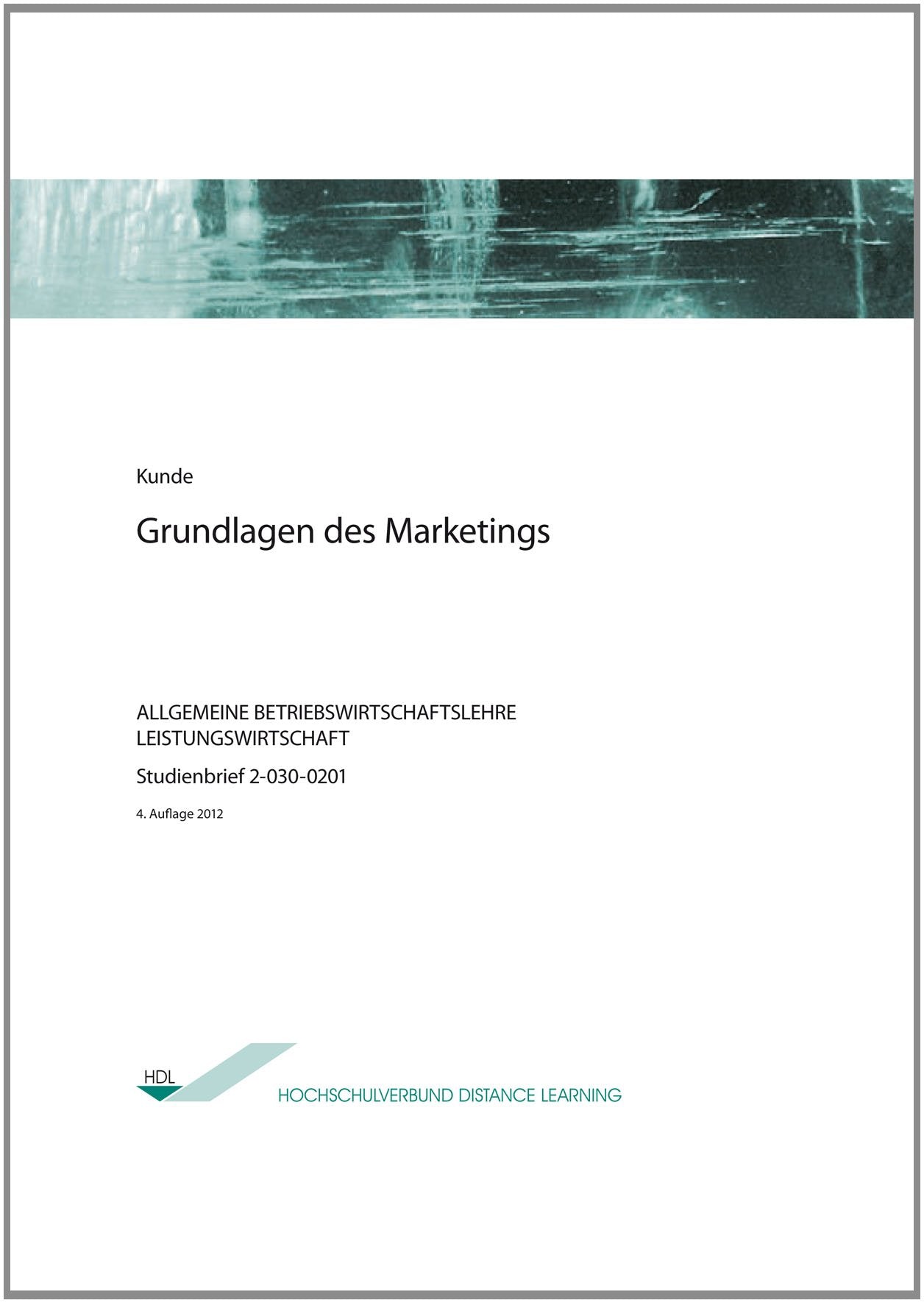 Grundlagen des Marketings Law