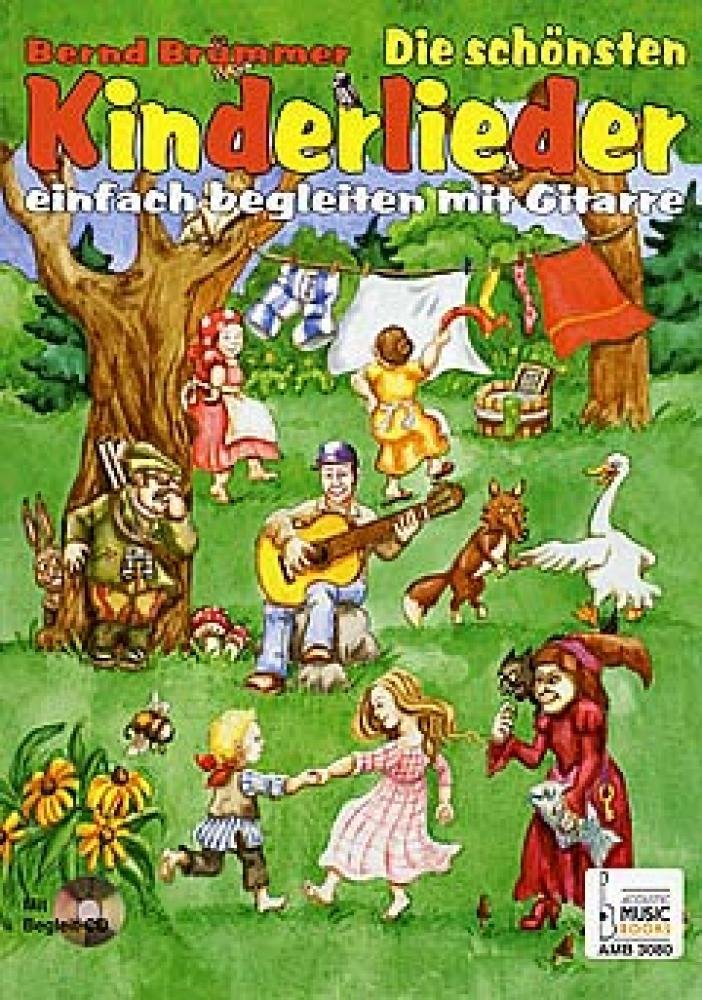 Die schönsten Kinderlieder einfach begleiten mit Gitarre Sheet Music