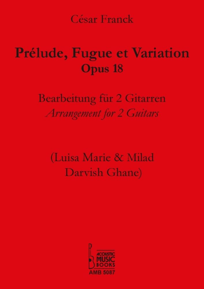Prélude, Fuge et Variation, Opus 18 Sheet Music