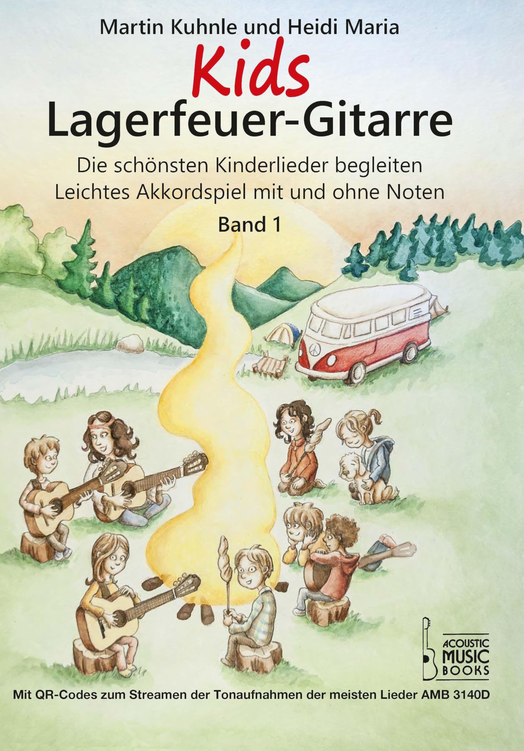 Kids Lagerfeuer-Gitarre. Band 1 Arts & Music