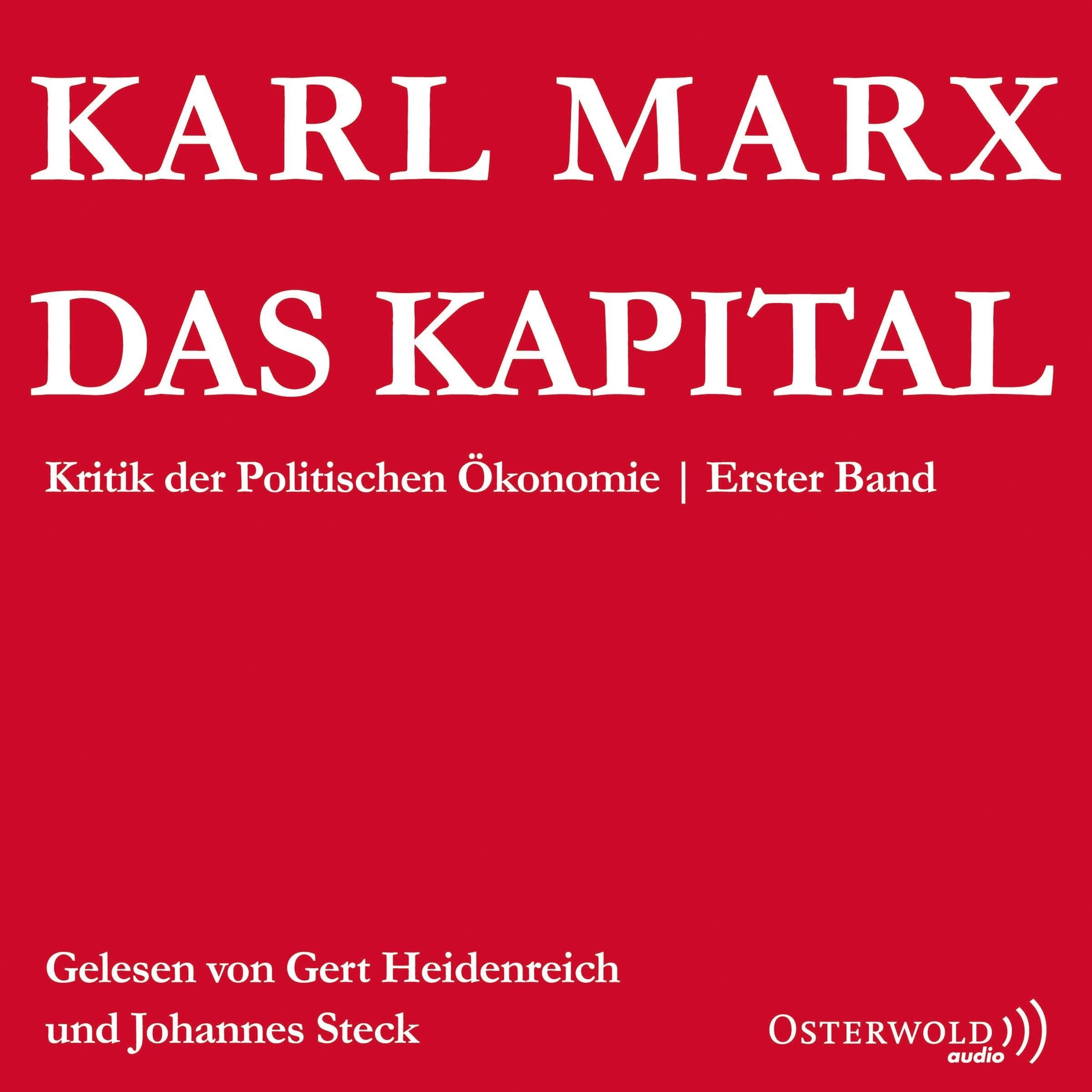 Das Kapital: Kritik der Politischen Ökonomie: 6 CDs Social Sciences