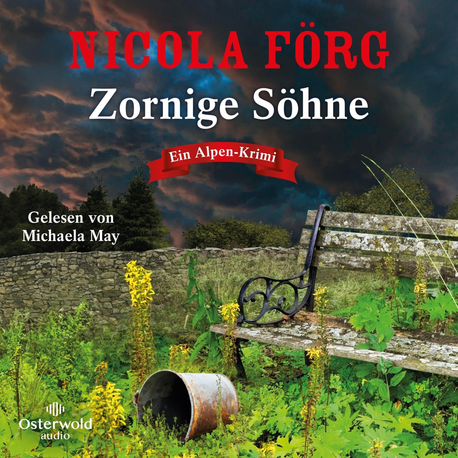 Zornige Söhne (Alpen-Krimis 15): Ein Alpen-Krimi: 2 CDs Contemporary literature Books