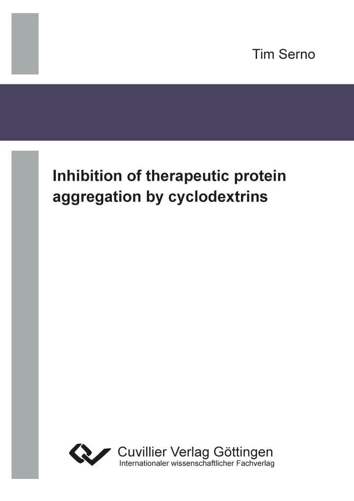 Inhibition of therapeutic protein aggregation by cyclodextrins Medicine