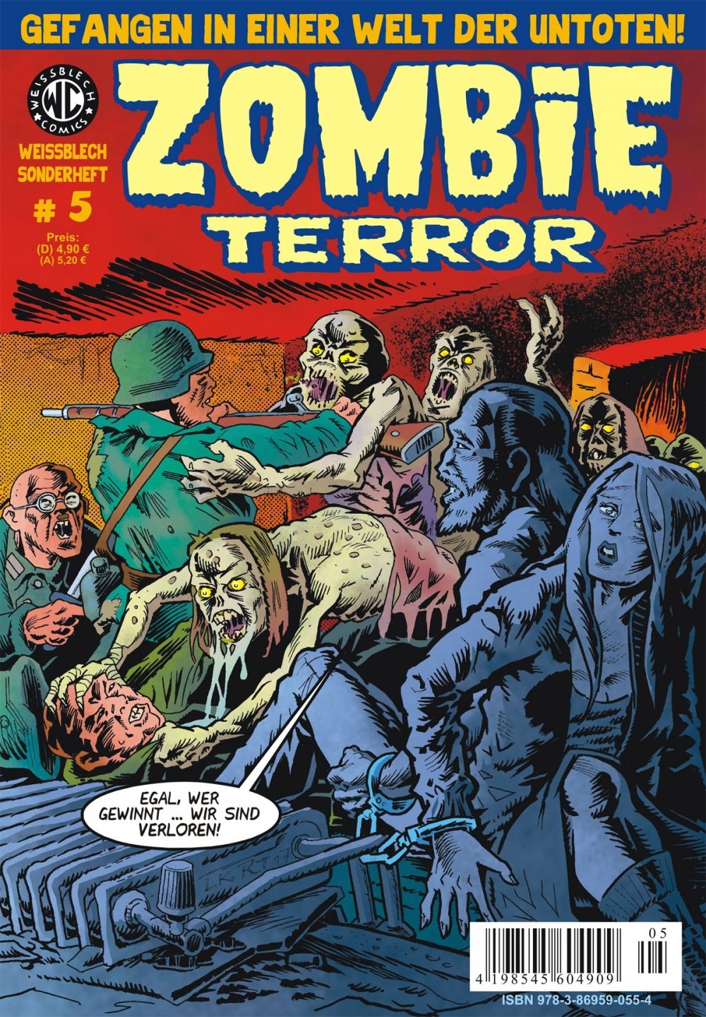 WEISSBLECH Sonderheft 5 ZOMBIE TERROR: Gefangen in einer Welt der Untoten Manga