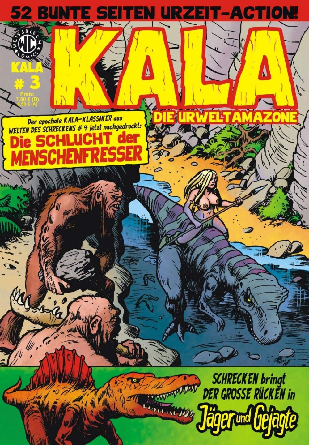 KALA Die Urweltamazone 3: Die Schlucht der Menschenfresser Manga