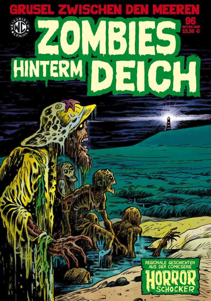 Zombies hinterm Deich: Regionale Geschichten aus der Comicserie Horrorschocker Manga