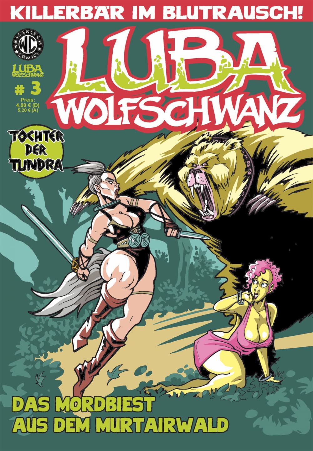 Luba Wolfschwanz 3: Das Mordbiest aus dem Murtairwald (Luba Wolfschwanz: Tochter der Tundra) Manga