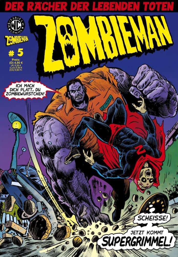 Zombieman 5: Der Rächer der lebenden Toten Manga