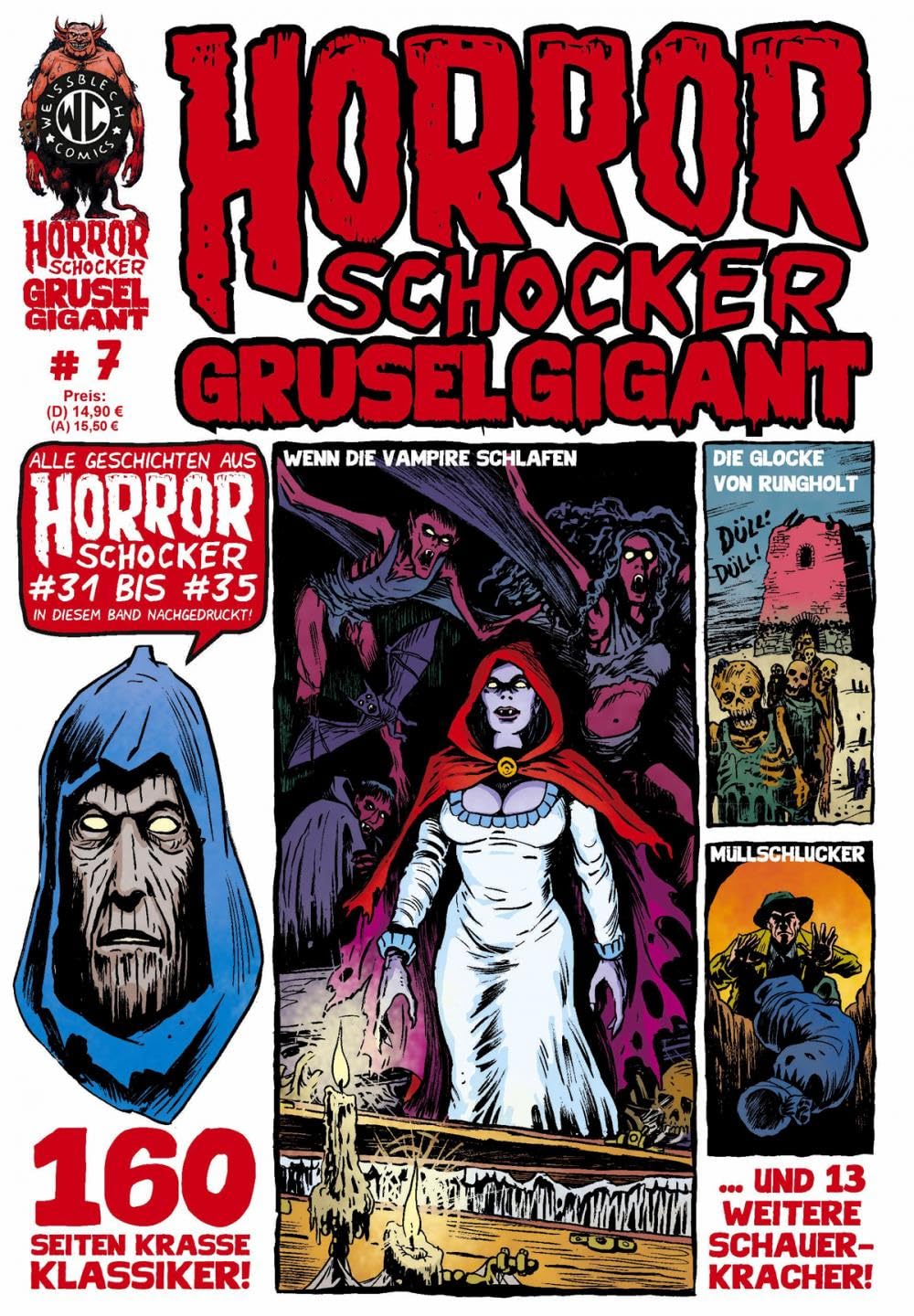 HORRORSCHOCKER Grusel Gigant 7: Alle Geschichten aus Horrorschocker 31 bis 35 nachgedruckt Manga