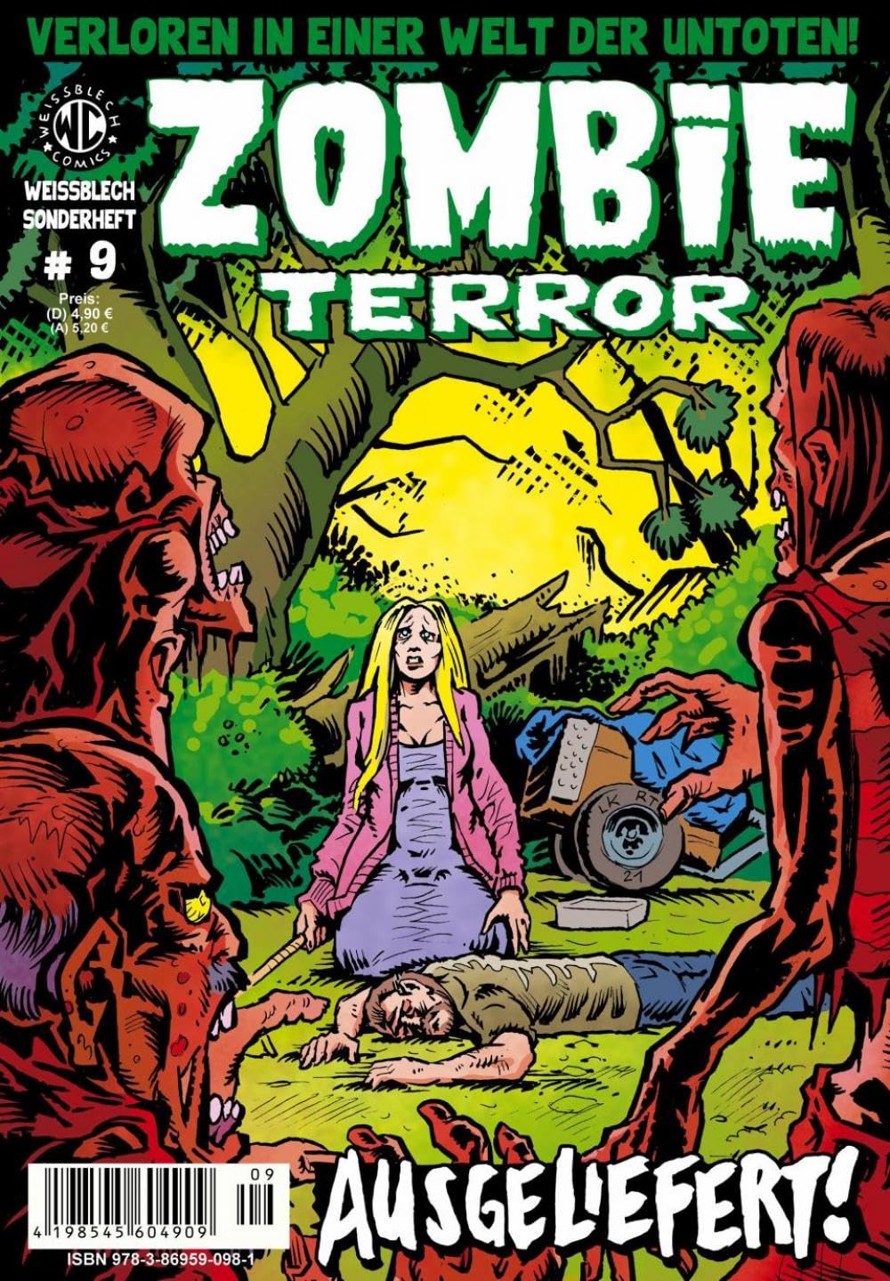 WEISSBLECH Sonderheft 9 ZOMBIE TERROR: Ausgeliefert! Manga
