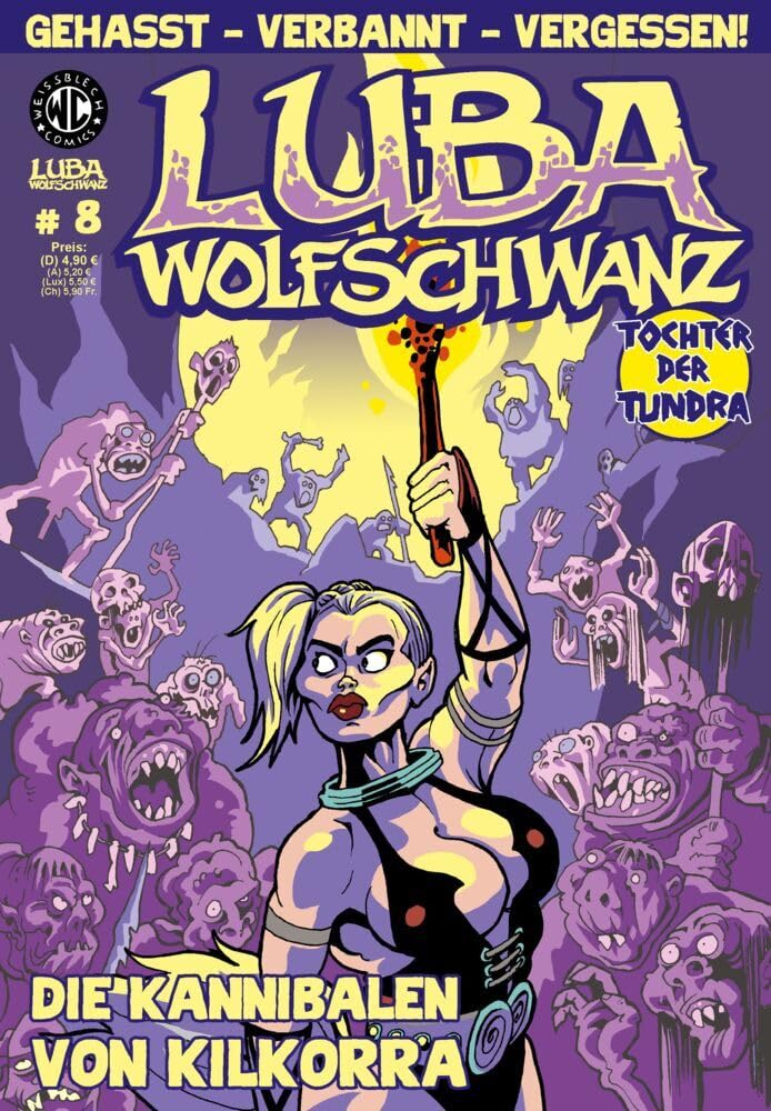 Luba Wolfschwanz 8: Die Kannibalen von Kilkorra (Luba Wolfschwanz: Tochter der Tundra) Manga