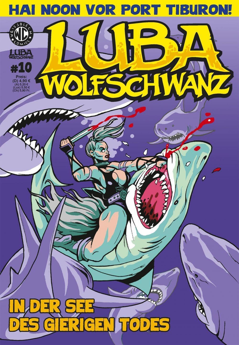 Luba Wolfschwanz 10: In der See des gierigen Todes (Luba Wolfschwanz: Tochter der Tundra) Manga