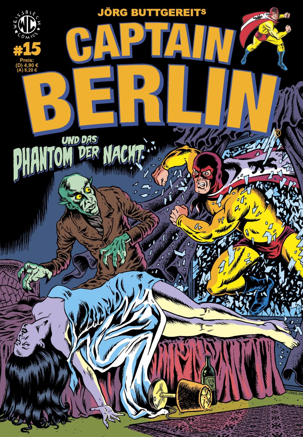 Jörg Buttgereits CAPTAIN BERLIN 15: Und das Phantom der Nacht book