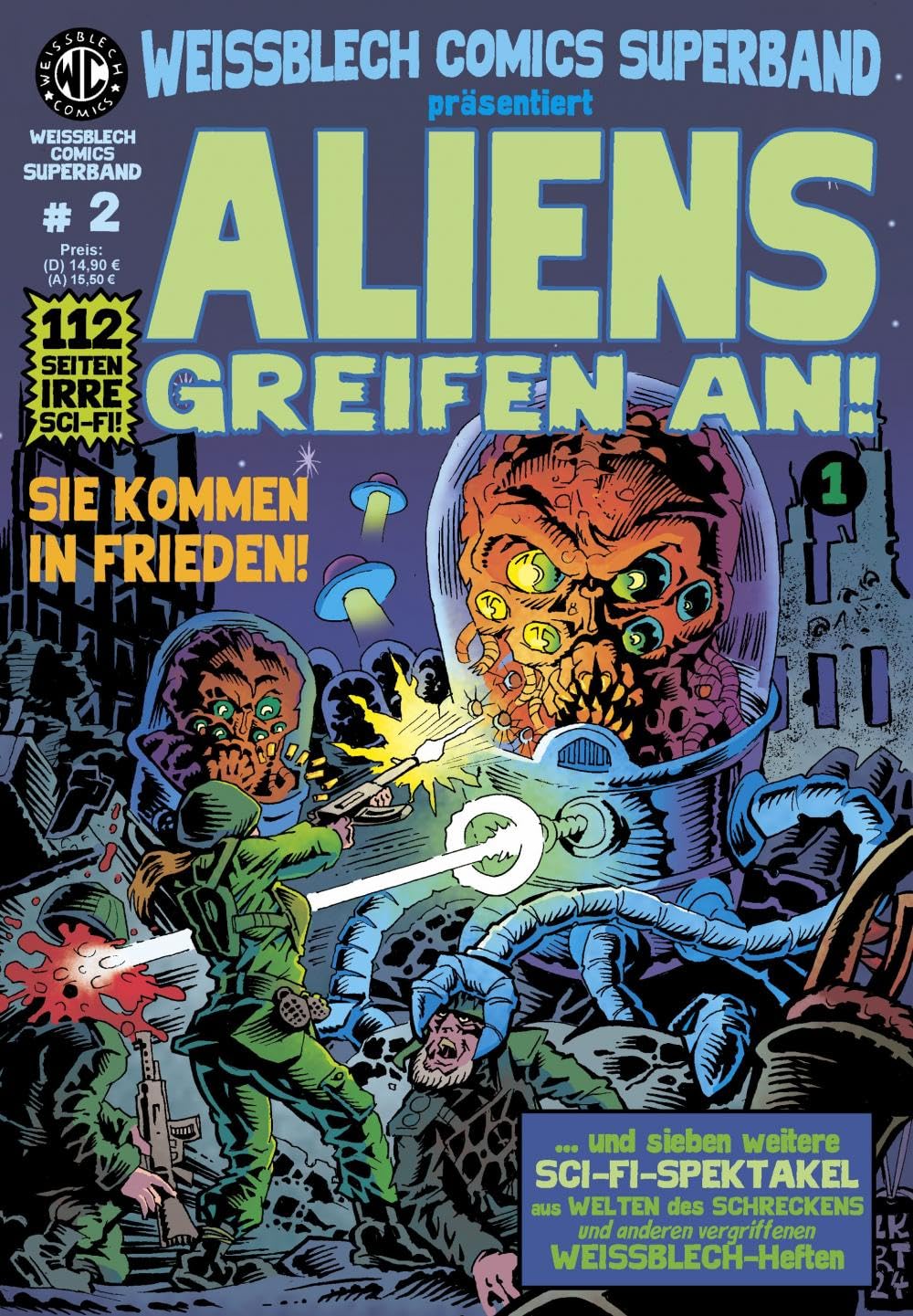 WEISSBLECH Comics Superband 2 Manga