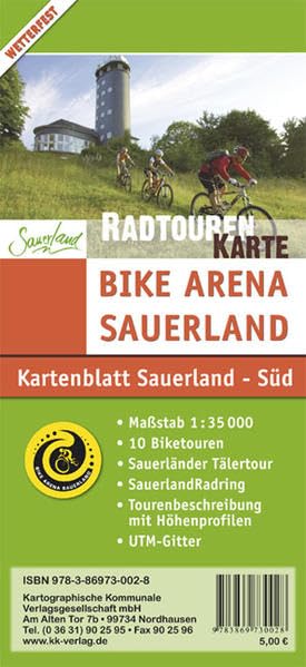 Mountainbikekarte Sauerland - Süd book