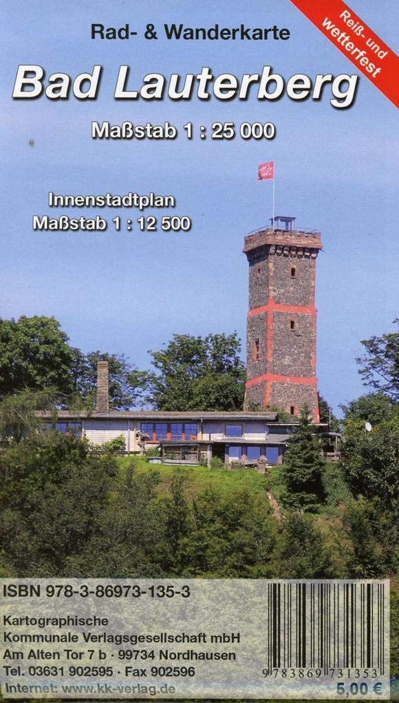 Bad Lauterberg 1 : 25 000 Leisure, Home & Garden Books