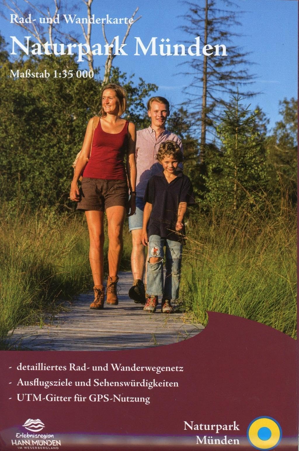 Naturpark Münden 1:35 000 Leisure, Home & Garden