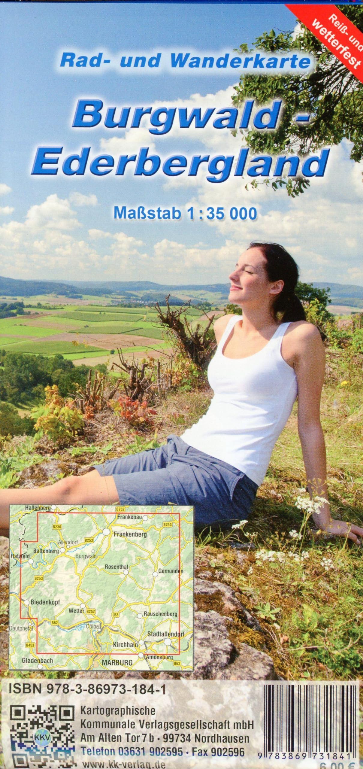 Burgwald - Ederbergland 1 : 35 000 Leisure, Home & Garden