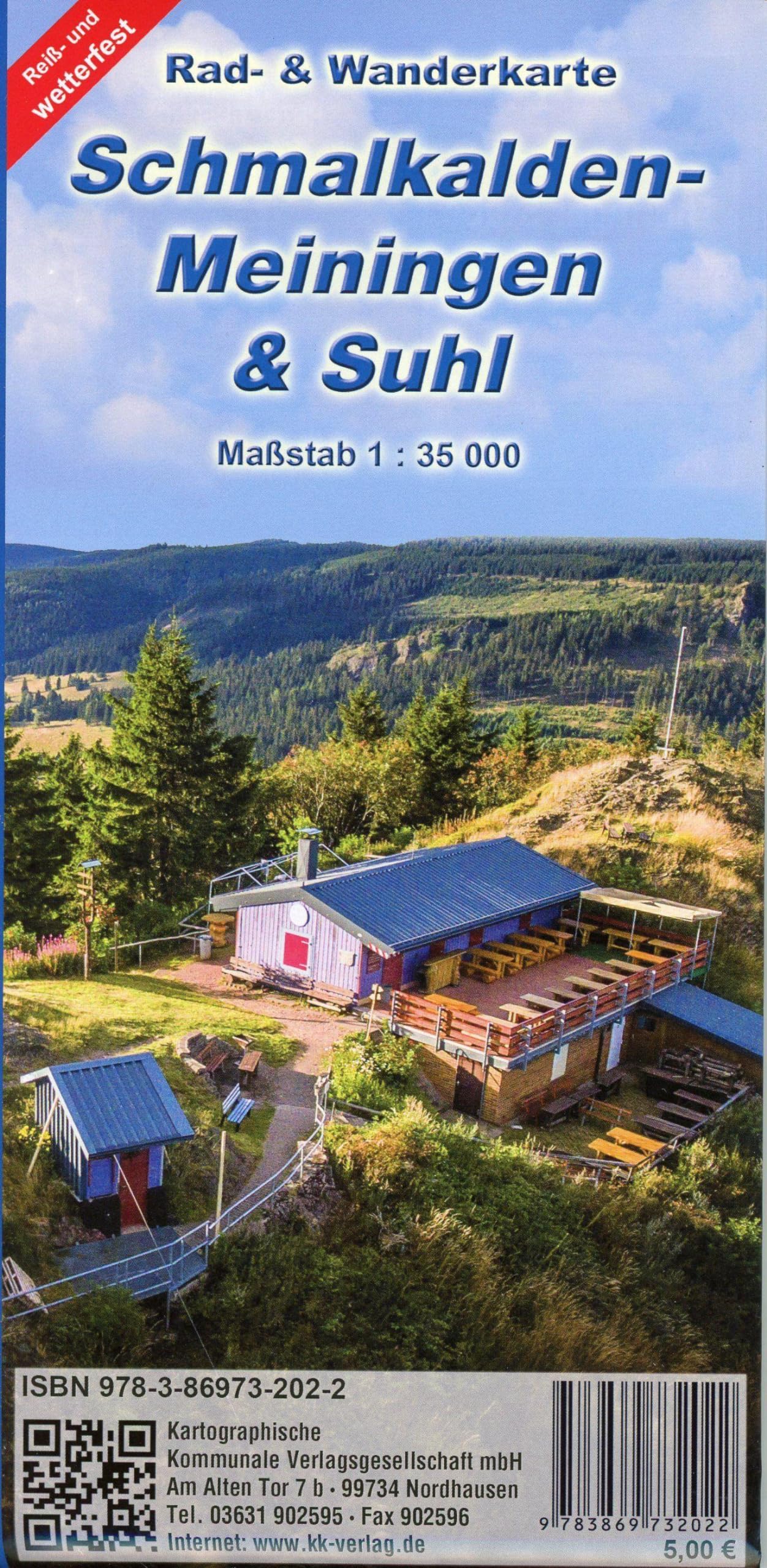 Schmalkalden - Meiningen & Suhl 1:35 000 book
