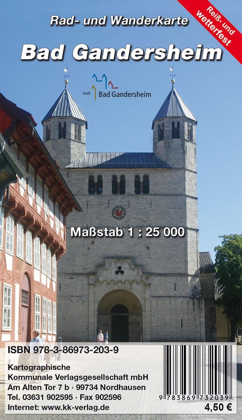 Bad Gandersheim: Rad- und Wanderkarte (reiß- und wetterfest) Stationery