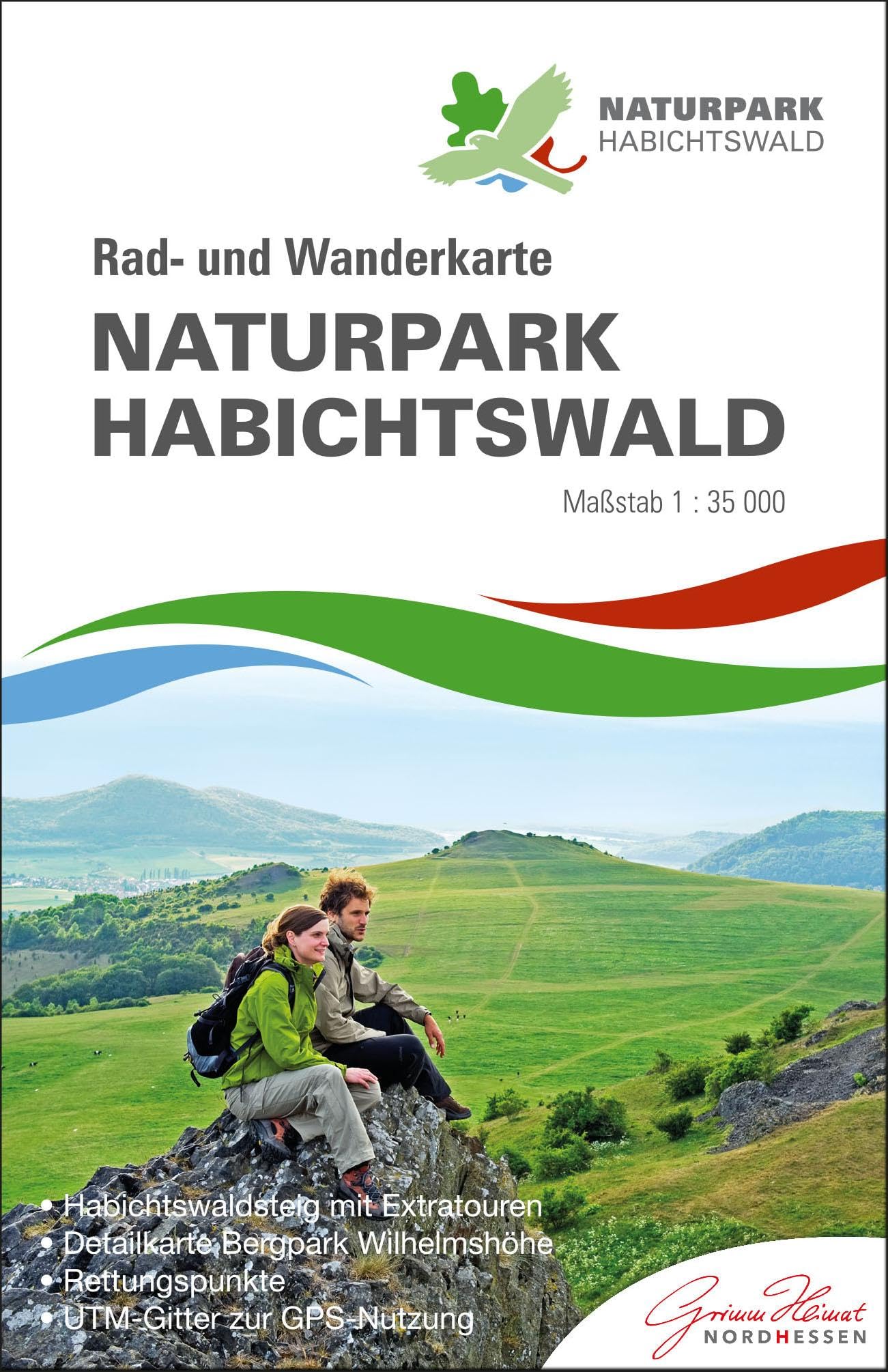Naturpark Habichtswald: Rad- und Wanderkarte (reiß- und wetterfest) Leisure, Home & Garden