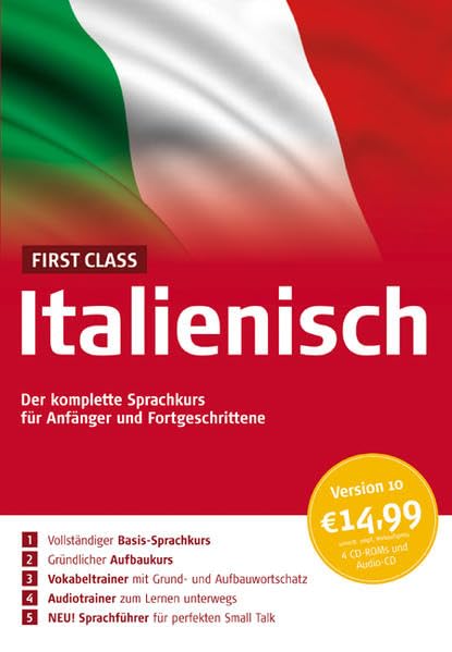 First Class Sprachkurs Italienisch 10.0 Learning